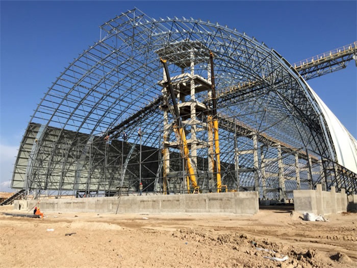 南平煤机油桶翘工程网架